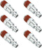 PATIKIL 1/4" Male Industrial Air Plug, 6Pcs Pneumatic Plugs for Automotive Industry Air Compressors Mechanical Engineering, Silver...