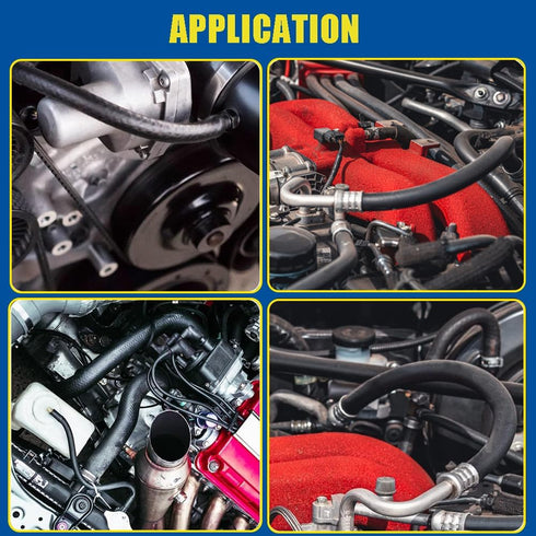 5/16 Transmission Cooler Hose SAE 30R7 Standard 10FT 300PSI Wroking Pressure - Perfect for Coolant, Engine Oil, and Fuel Line Application...