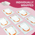 60 Count Disposable Finger Cover for Baby Oral Cleaning, 0-36 Months Infant Tongue Cleaner, Dry Wipes for Newborn Mouth Cleaner, Premium Toddler G...