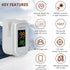 Pulse Oximeter Fingertip, Oxygen Meter Finger Pulse Oximeter, Oximeter Finger with Pulse, Blood Oxygen Saturation Monitor, Large LED Display Oxime...