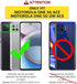NZND for Motorola One 5G Ace Case (One 5G UW Ace) with Tempered Glass Screen Protector (Maximum Coverage), Full-Body Protective Shockproof [20FT M...