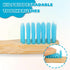 New Kids Bamboo Toothbrushes - 6 Pack, Organic Soft Bristle Toothbrush for Kids, Biodegradable Children's Toothbrushes (Toddler Toothbrush Ages 3-...