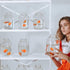 Sumind 30 Pieces Fake Goldfish Plastic Floating Artificial Aquarium Fish Realistic Moving Orange Goldfish Fish Ornament Decorations for Aquarium F...