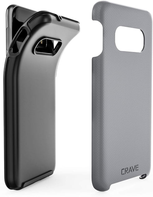 Crave Dual Guard for Samsung Galaxy S10e Case, Shockproof Protection Dual Layer Case for Samsung Galaxy S10e - Slate...
