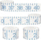 4 Pieces 40 Inch Fish Measuring Tape Fish Ruler Sticker Adhesive Transparent Fish Ruler Fish Measuring Board Transparent Waterproof Fish Measuring...