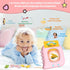 Bilingual Spanish & English Talking Flash Cards for Toddlers 1 2 3 4 5 6, Audible Toys Learning Spanish for Kids,Pocket Speech Therapy Toys Educat...