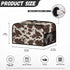 Brown Cow Print Durable Slow Cooker Cover Dustproof Wear-Resisting Slow Cooker Dust Cover Fit Most 6-8 Quart Oval Slow Cooker for Kitchen Dining T...