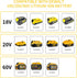 Power Wheel Adapter for Dewalt 20V Battery Series with Fuse, Switch & Wire Terminal, 3Pcs 30A Fuse, 12 AWG Wire Battery Converter Connector DIY fo...