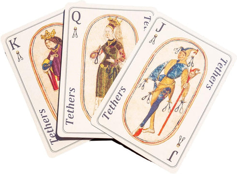 – The World’s Oldest Playing Cards – Full Cloisters Deck - Dating Back to The Medieval Ages, Play Any Modern Card Game with This Legendary Deck of...