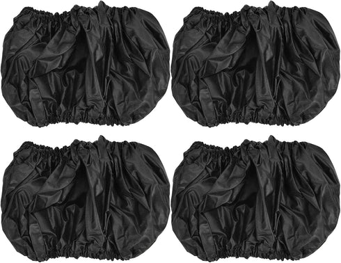 Baby Stroller Wheel Cover, 4PCS Dustproof Wheelchair Protector Cover for Baby Stroller(large)...