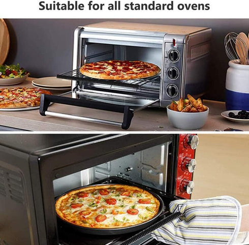 4 Pieces Heat-Resistant Silicone Oven Rack Shields Covers Oven Edge Protects Against Burns and Scars BPA Free Heat Resistant for Kitchen...
