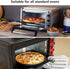 4 Pieces Heat-Resistant Silicone Oven Rack Shields Covers Oven Edge Protects Against Burns and Scars BPA Free Heat Resistant for Kitchen...