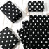 Whaline 100 Sheets Polka Dot Tissue Paper Black Gift Wrapping Paper Art Craft Paper for DIY Crafts Wedding Birthday Baby Shower Party Decorations,...