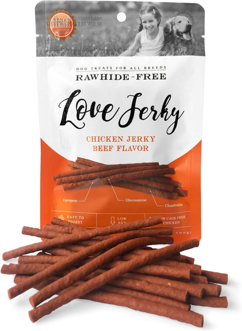 Love Jerky Chicken Jerky (Beef Flavor)...
