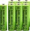 10 Packs 1.2V AA 900mAh Ni-MH Rechargable Batteries for Solar Lights, Garden Lights, Remotes, Mice...