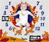 PAMBO Fox Baby Month Milestone Blanket for Baby Boy & Girl - Baby Age Blanket for Photo Taken| Fox Themed BabyShower Gifts...