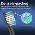 Replacement Toothbrush Heads Compatible with AquaSonic Black Series, Vibe Series, Black Series Pro,and for Duo Series Pro Electric Toothbrush Blac...