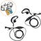2.5mm Jack Earpiece Radio Headset with Microphone for M880 T228 T328 T388 VT8 Floureon M-880 Rivins RV-7 MOICO 2PCS...