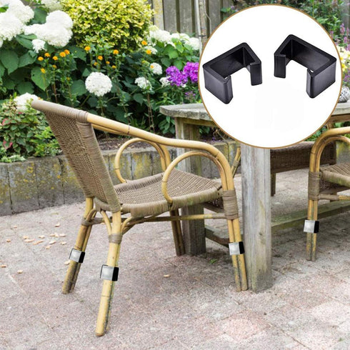 Wicker Patio Furniture Clips, Chair Couch Clip Sectional Connector for Outdoor Garden Rattan Aligment Rattan Furniture Clamps,Large 6Pieces...