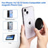 Magnetic Phone Ring Holder for PopSocket Kickstand for iPhone 12 13 14 15 Series Compatible with MagSafe Removable Phone Grip Stand...