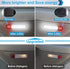 LED Interior Door Panel Courtesy Light Warning Lamp Compatible with Chevy Silverado GMC Sierra 1997-2006, C1500 K1500 1997-1999, Tahoe Yukon 1995-...