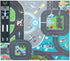 Kids Carpet Playmat Rug, Car Play Mat Felt Cloth Kids Rugs Foldable Non Slip Kids Rug for Playroom Kids Play Rug Suitable for Home Indoor Outdoor ...