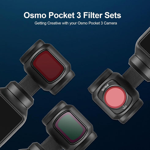 Skyreat ND1000 Filters for DJI Osmo Pocket 3 Accessories...