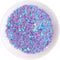 Art Craft Glitter, 3mm Star Shaped Holographic Chunky Flakes Sequins for Slime, Nail Art,Tumblers, Resin Craft, Festival Party - 0.35oz (10g) Purp...