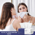 Disposable Face Towel, 100 Count Face Clean Towels, for Washing Soft Cotton Dry Wipes Facial Cloths Towelettes for Washing and Drying, Facial Tiss...
