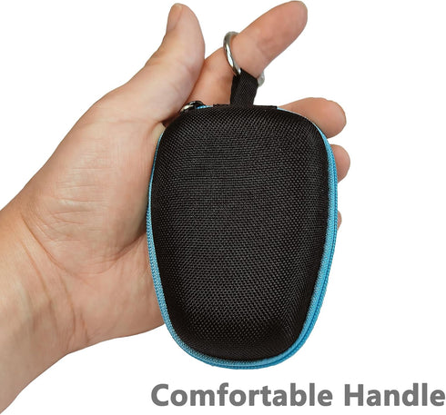 Hard Carrying Case for Noxgear 39g Wearable Waterproof Bluetooth Speaker, Magnetic Clip-On Portable Speaker Holder Travel Storage Accessories for ...