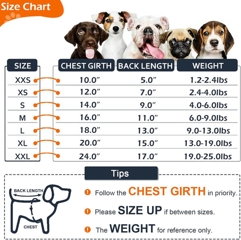 Dog Sweater, 3 Pack Dog Sweaters for Small Dogs, Dog Clothes for Small Dogs Girl Boy, Ultra Soft and Warm Puppy Sweater Dog Coat for Winter Christ...