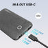 Portable Charger, 10000mAh 5V/3A Power Bank, USB C in&Out High-Speed Charging Battery Pack Portable Phone Charger for iPhone 15 14 13 12 11 Samsun...