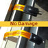 Goupchn Ultra Flat Ghost Wire Flat RG6 Coax Jumper Cable Extreme Slim F Female to Female for Window, Door 1ft...