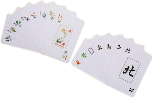 Yellow Mountain Imports Chinese Traditional Mahjong Playing Cards - 144 Card Set...