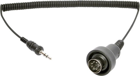 Sena SC-A0120 3.5mm Stereo Jack to 7-Pin DIN Cable for Harley Davidson Ultra Classic, Black...