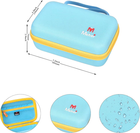 Mchoi Hard Case Suitable for FirstTrends Sonic The Hedgehog Interactive Camera for Kids, Waterproof Shockproof Sonic Camera Carrying Protective Ca...