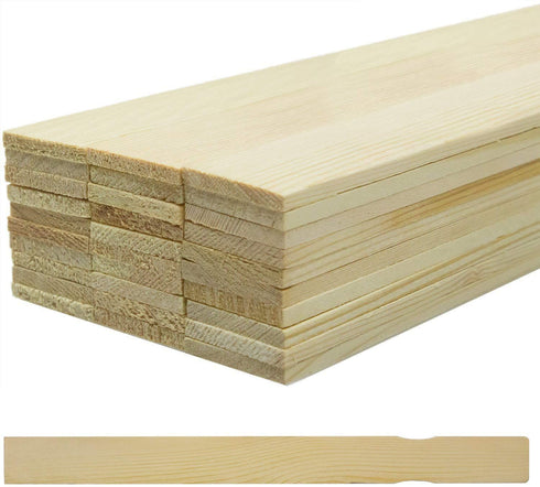 Pro Project Supplys Pro-Grade 12" Paint Stir Sticks 30 Pack. Splinter-Free, Sanded Wood Mixer is Great for Mixing Gallon Pails of Glue, Epoxy & Bo...