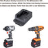 for Milwaukee M18 18V Battery Adapter Convert to for Black & Decker 20V LBXR20 LB20 LBX20, Porter Cable 20V PCC685L PCC682L Power Tools...