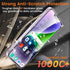 3+3 Pack Privacy Screen Protector for iPhone 14 Plus 6.7-Inch with 3 Pack Camera Lens Protector, Anti Spy Tempered Glass Film 9H Hardness Bubble F...