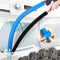 2 Pieces Dryer Vent Cleaner Kit Compatible with All Vacuum Cleaner, Dryer Lint Brush and Vacuum Hose Attachment with Stretch Universal Connector, ...