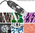 USB Microscope, 50X-500X 0.3MP LED Microscope USB Magnifier for Computer with Holder for Industrial PCB Checking,Jewelry Appraisal,Detecting, etc...