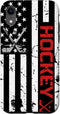 iPhone XR Hockey phone case Red American Flag gift Hockey Lover Case...