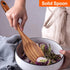 14 Inch Large Wooden Spoon for Cooking Mixing Spoon Serving Spoons Big Non Stick Wood Spoon Spatula Long Handle Spoon Stirring Cooking Spoon...