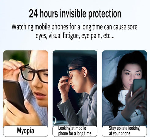 HPTech 2 Pack Screen Protector Designed for iPhone 12 Pro Max 6.7-inch Anti Blue Light Tempered Glass Film, Easy to Install, Bubble Free...