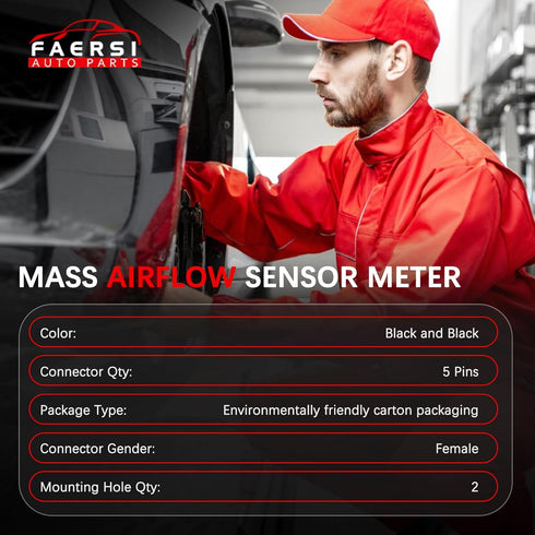FAERSI Mass Air Flow Sensor Meter MAF 22680-7S000 AF10141 for 2003-2014 Altima & 2004-14 Maxima & 07-12 Sentra & 05-15 Xterra & 2003-2014 Murano |...