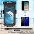 Waterproof Cell Phone Pouch Floating, Waterproof Float Phone Case Underwater Dry Bag with Neck Lanyard and Armband Compatible for iPhone Samsung G...
