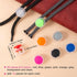 HINZIC 80Pcs Plastic Cord Locks Double Hole Lanyard String Cord Clips Round Ball Shape Fastener Slider Toggles Stoppers Clip Spring Cord Lock End ...