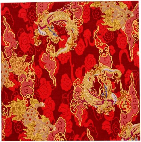 5PCS Cotton Craft Fabric Bundle Squares Patchwork,20" x 20"Inch (50x50cm) Colorful Japanese Style Cotton Wrapping Cloth Squares Quilting Sewing Pa...