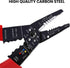KAIWEETS Wire Stripper 10-22 AWG Wire Splicer Cable Stripper Multipurpose Wire Stripping Tool Electrical Wire Pliers with Screw Cutter...