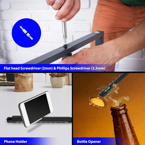 Pen Gifts for Men, Cool Gadgets 9 in 1 Multitool Pen, Stocking Stuffers for Men Women, Useful Gadgets Gift for Him Dad Husband Women on Christmas,...